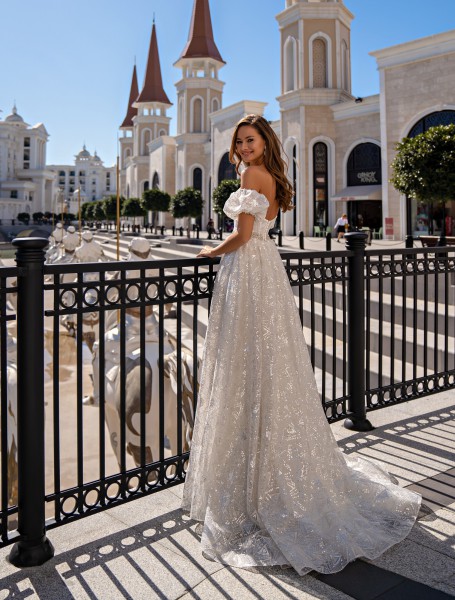 Весільна сукня S-548-CRYSTAL - Фото 4