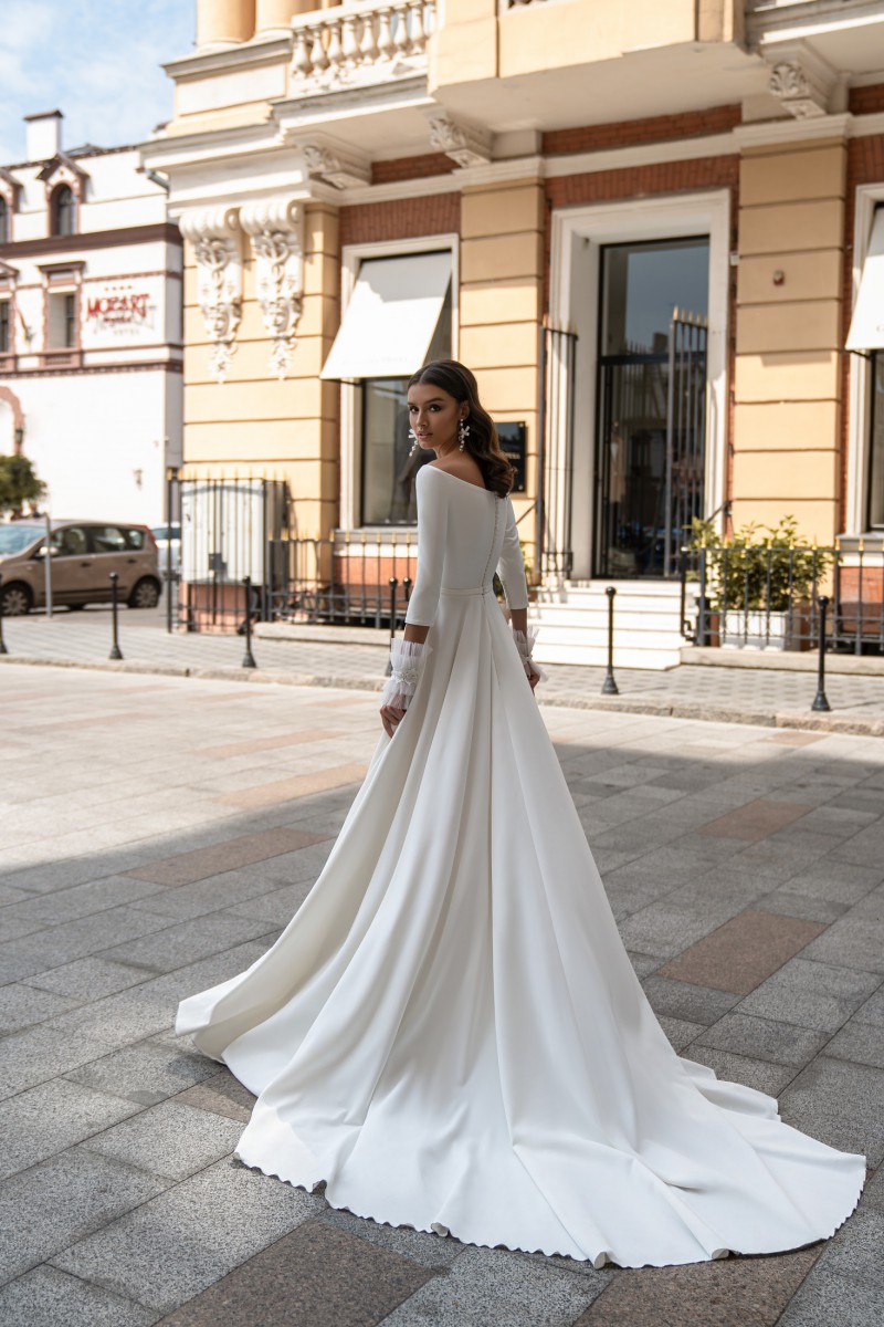 Весільна сукня S-567-INGRID - Фото 8