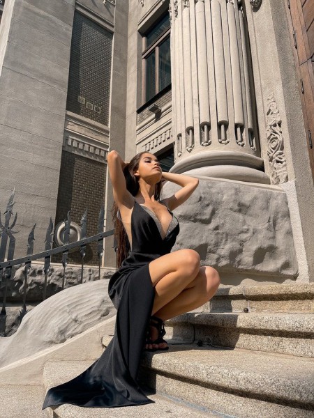 Випускна сукня Sia black - Фото 2