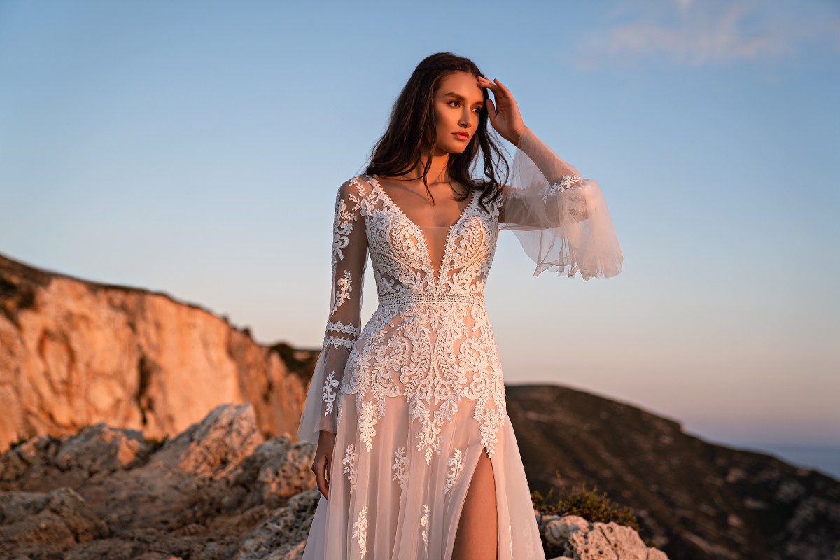 Весільна сукня S-576-BLANKA - Фото 12