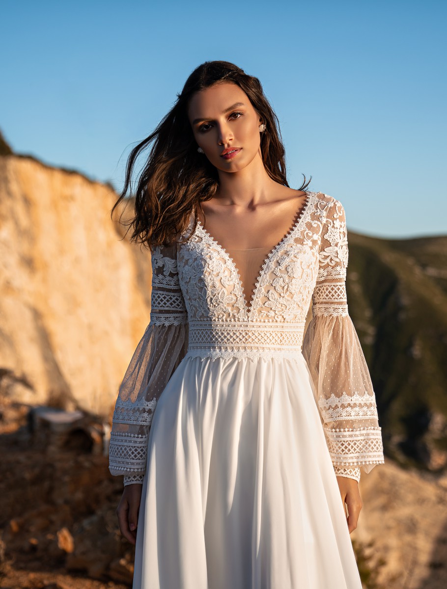 Весільна сукня S-579-BOWIE - Фото 14