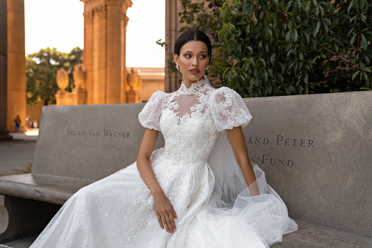 Весільна сукня S-643-Olanna - Фото 4