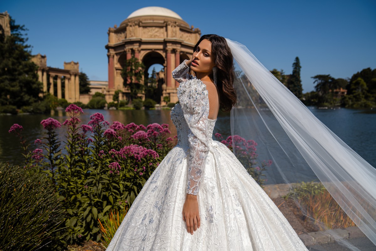 Весільна сукня S-647-Oriana - Фото 9