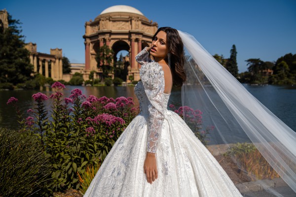 Весільна сукня S-647-Oriana - Фото 3