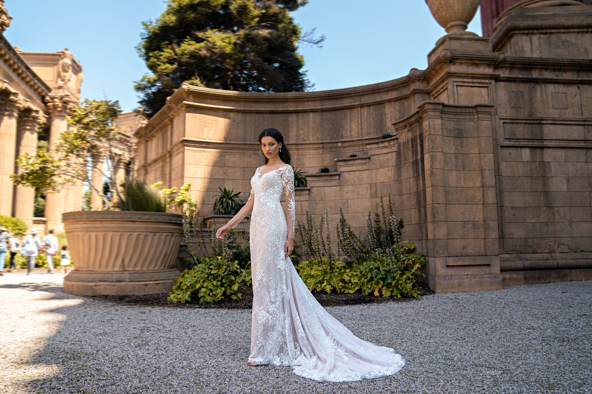 Весільна сукня S-649-Olivia - Фото 8