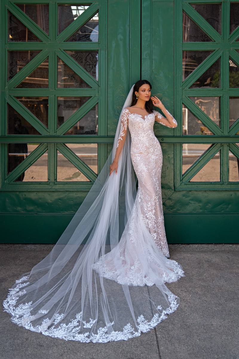 Весільна сукня S-649-Olivia - Фото 6