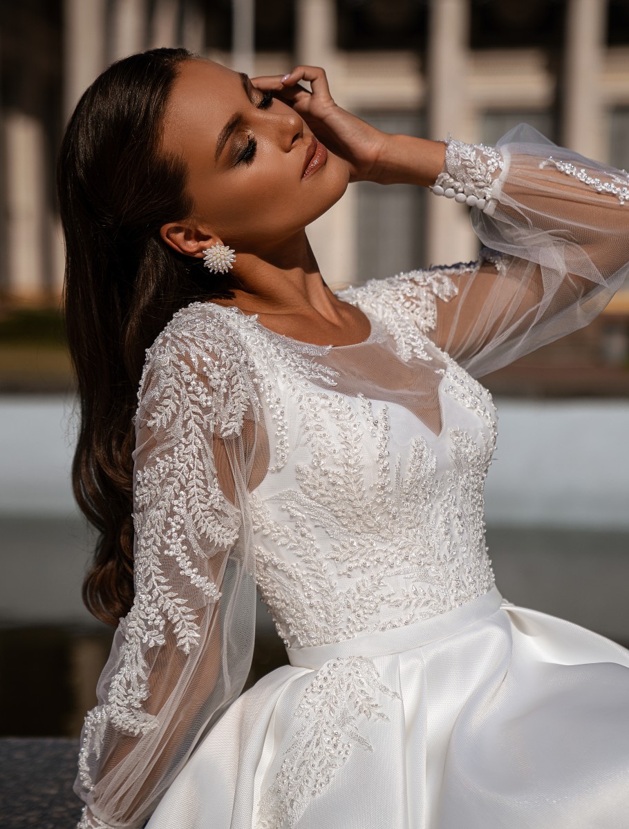 Весільна сукня SN-193-Famida - Фото 14