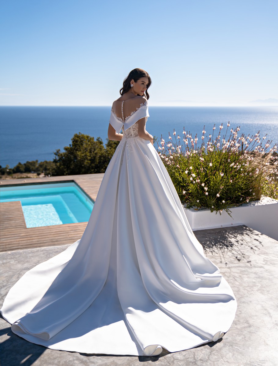 Весільна сукня S-591-ELANA - Фото 10