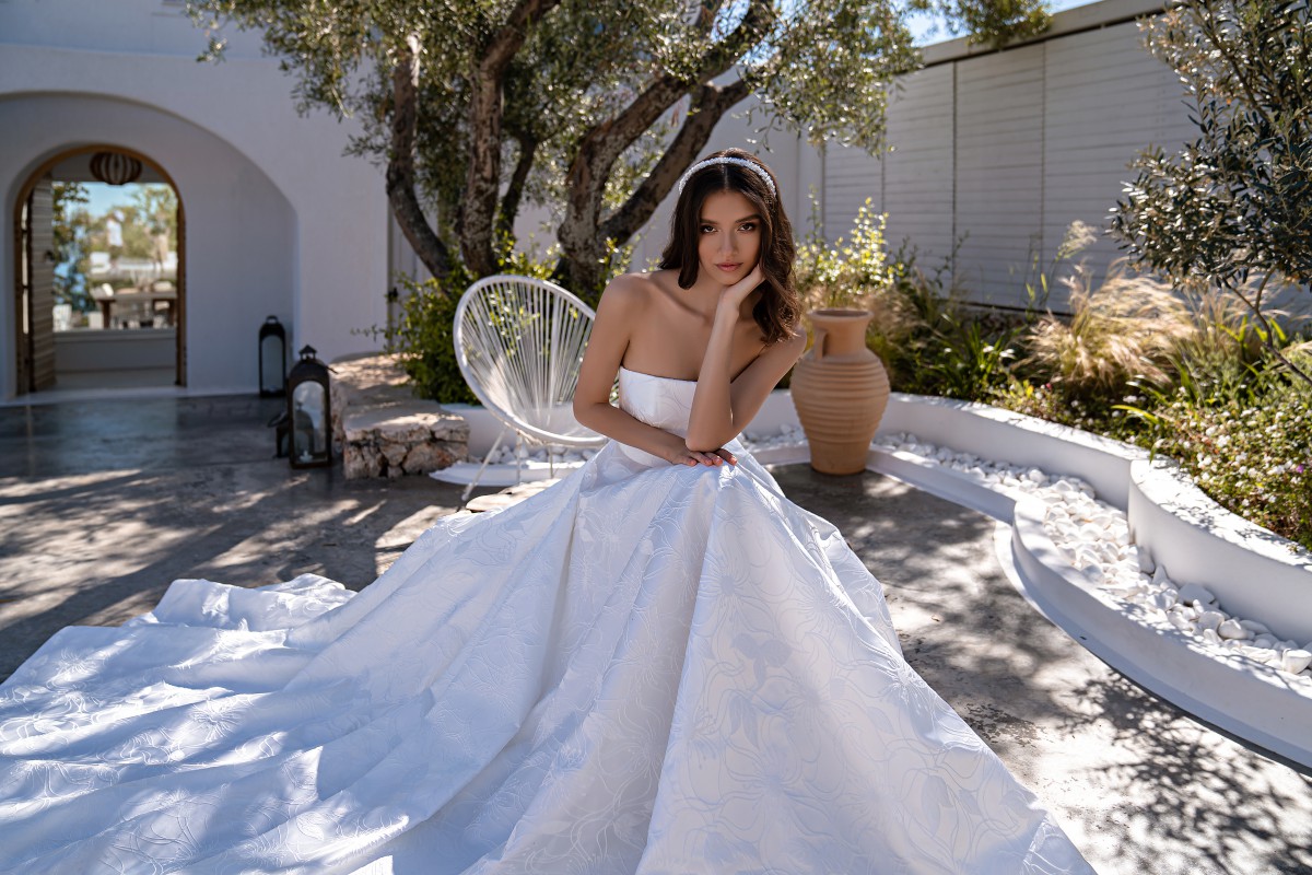 Весільна сукня S-595-ELEANOR - Фото 9