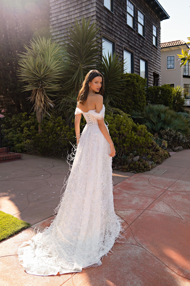 Весільна сукня S-631-Adelina - Фото 4