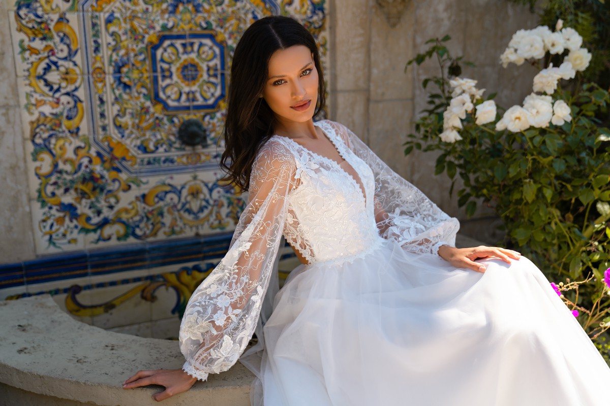 Весільна сукня S-635-Arabella - Фото 6