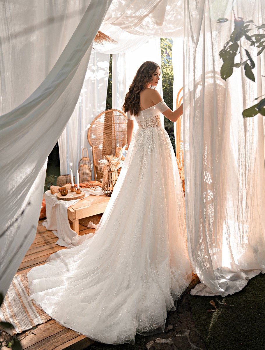 Весільна сукня SN-204-Perlita - Фото 7