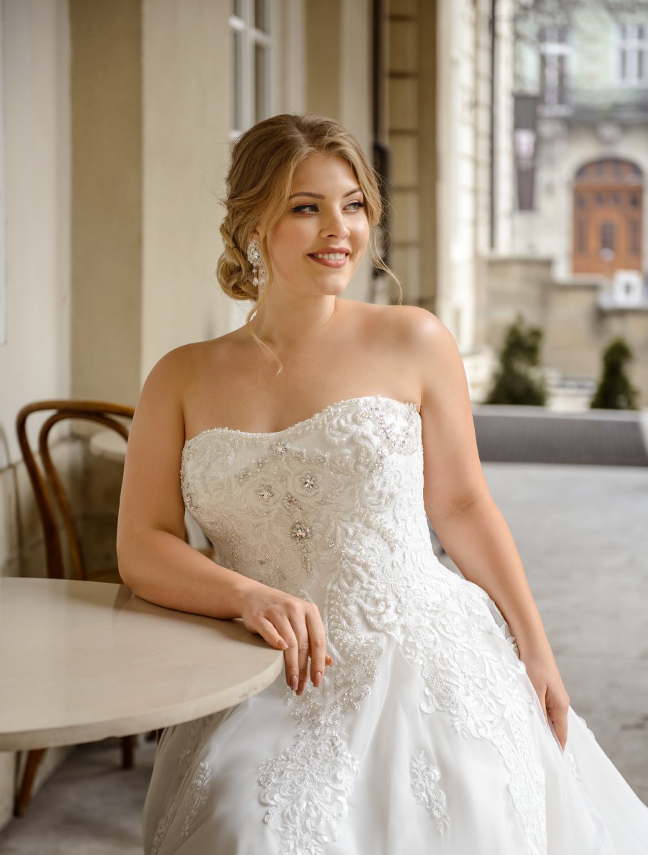 Весільна сукня S-481-Salma (2) - Фото 3