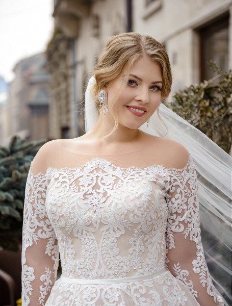 Весільна сукня S-483-Shelby (1) - Фото 3