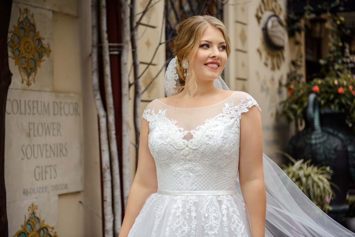 Весільна сукня S-484-Sherry (2) - Фото 6