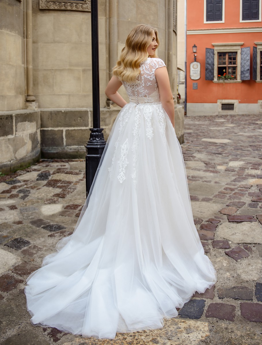 Весільна сукня S-488-Siena (1) - Фото 8