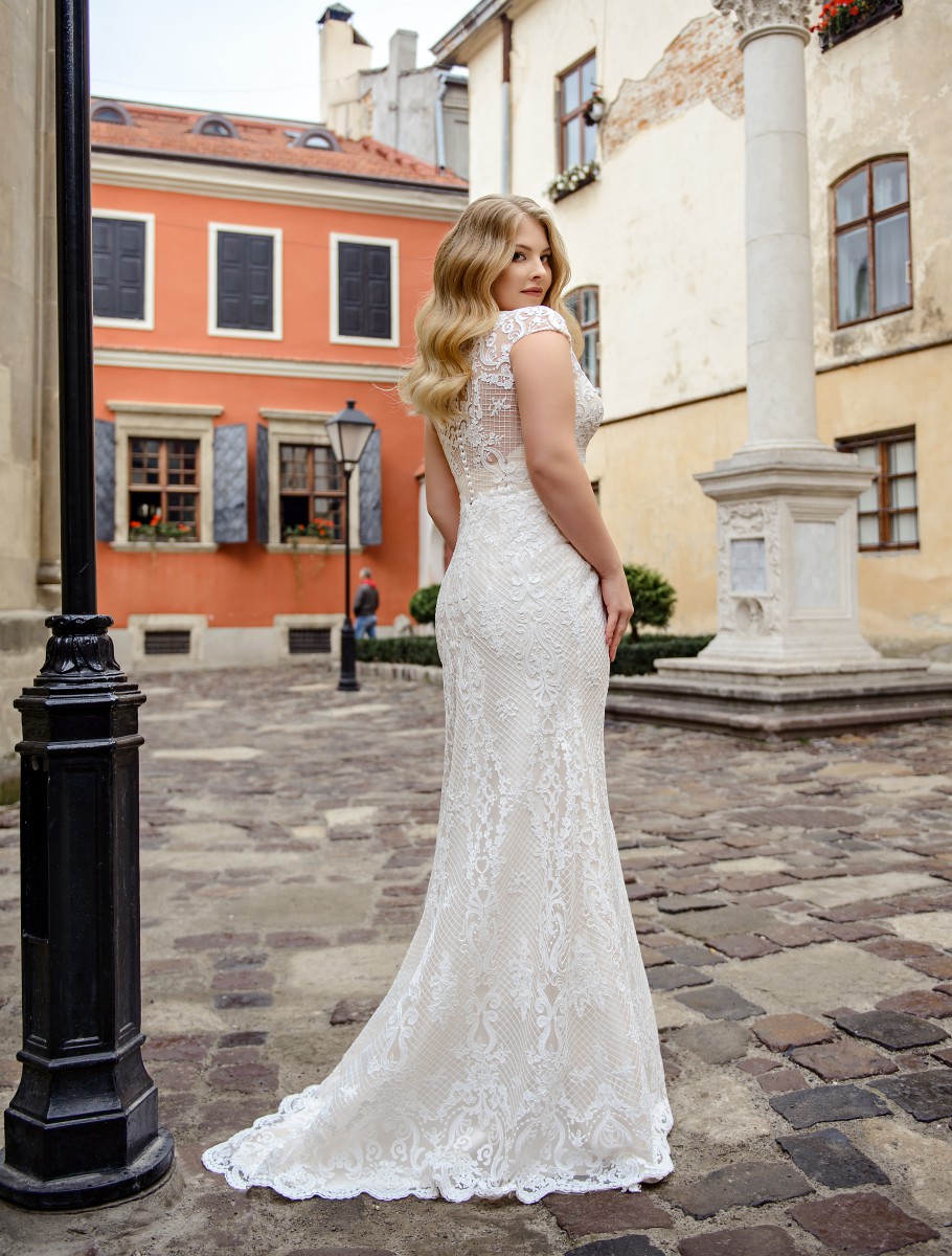 Весільна сукня S-488-Siena (1) - Фото 6