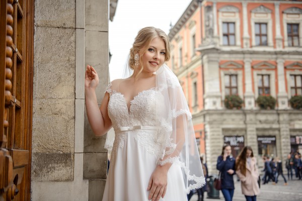 Весільна сукня S-490-Selia (2) - Фото 4