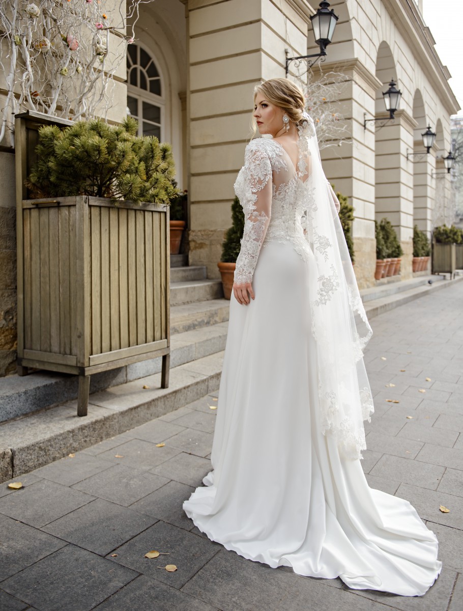 Весільна сукня S-490-Selia (2) - Фото 7