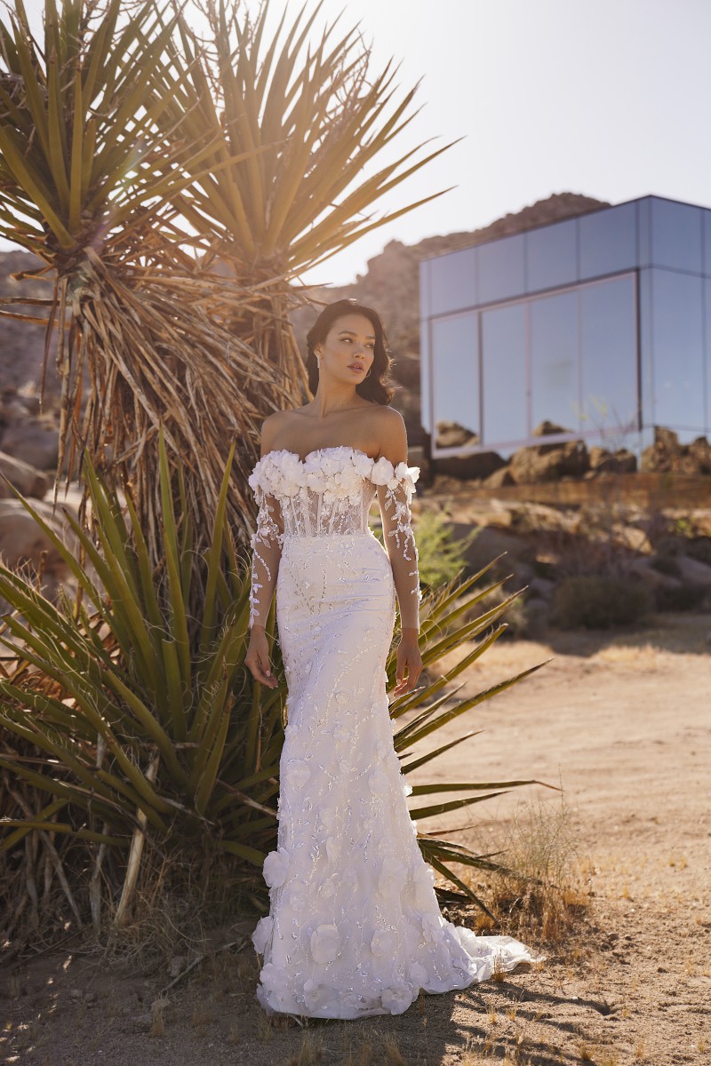 Весільна сукня S-720-JOSEFINA - Фото 6