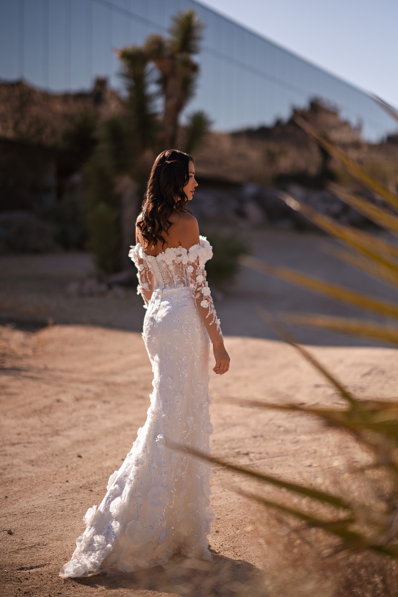 Весільна сукня S-720-JOSEFINA - Фото 9