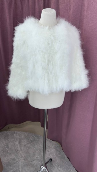 Шубка Піджак зі страусиного пір