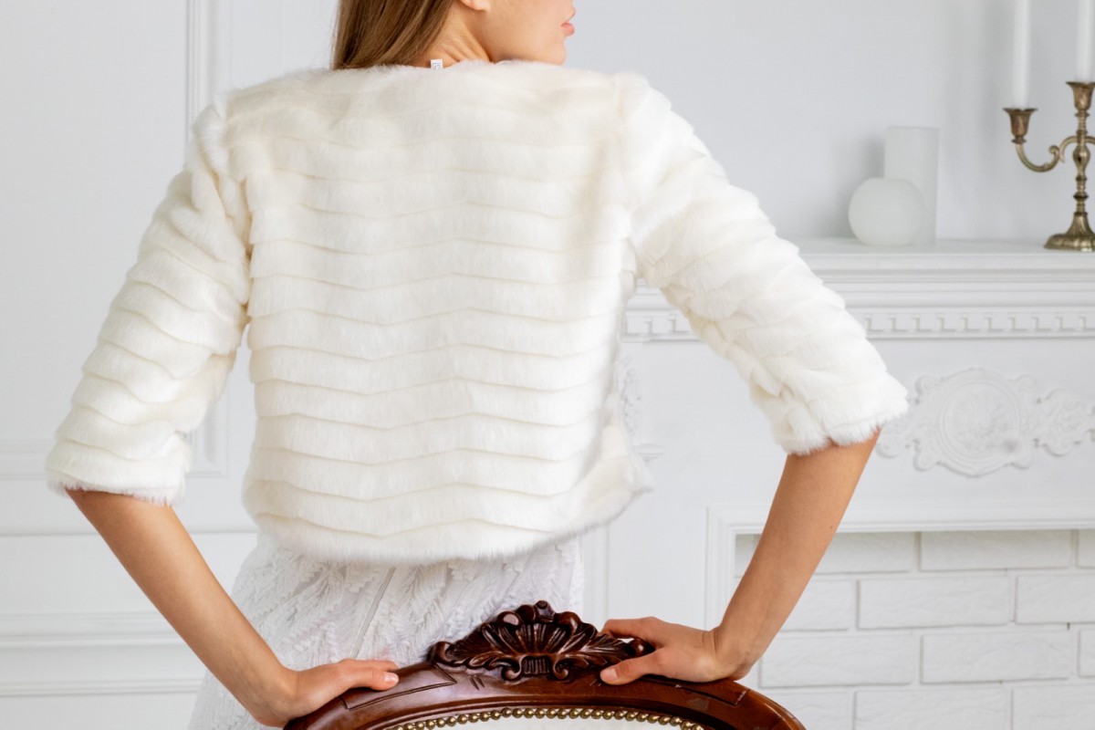 Шубка Шубка з рукавами 3/4 015 - Фото 6