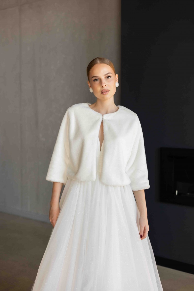 Шубка Шубка з еко хутра 006 - Фото 4