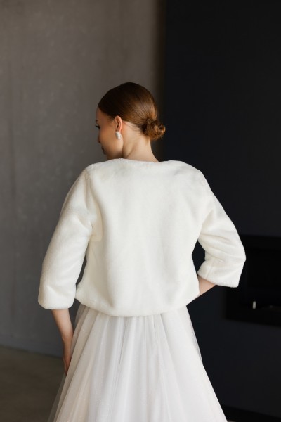 Шубка Шубка з еко хутра 006 - Фото 3