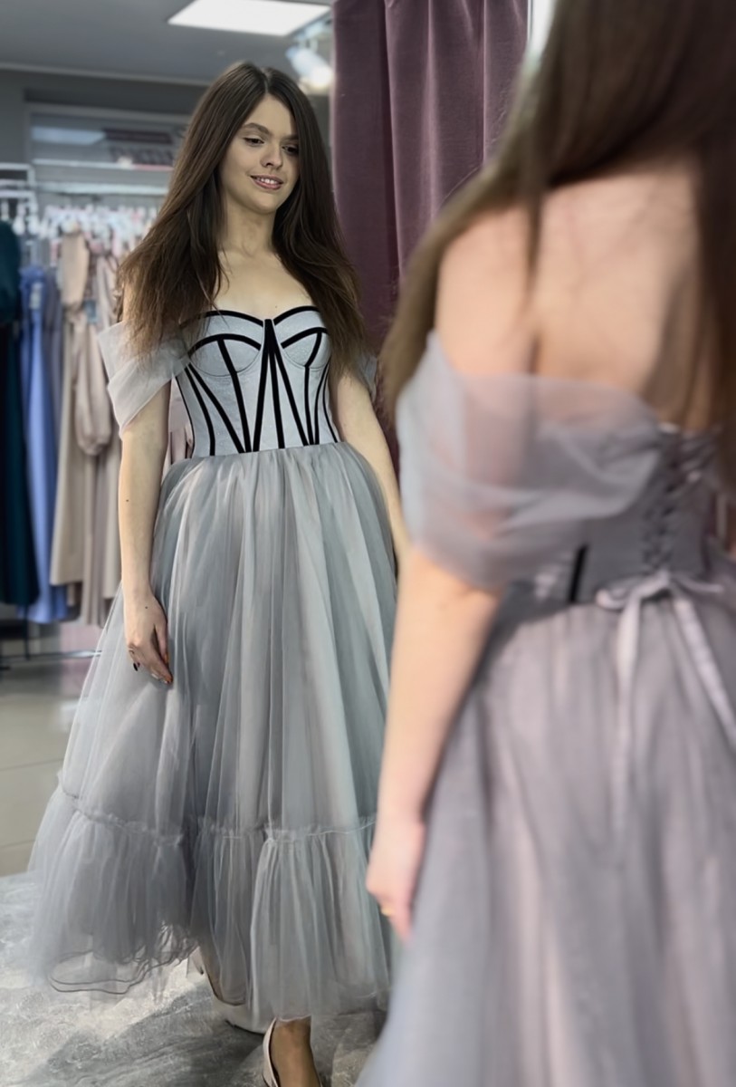 Випускна сукня Anastasiya midi - Фото 6