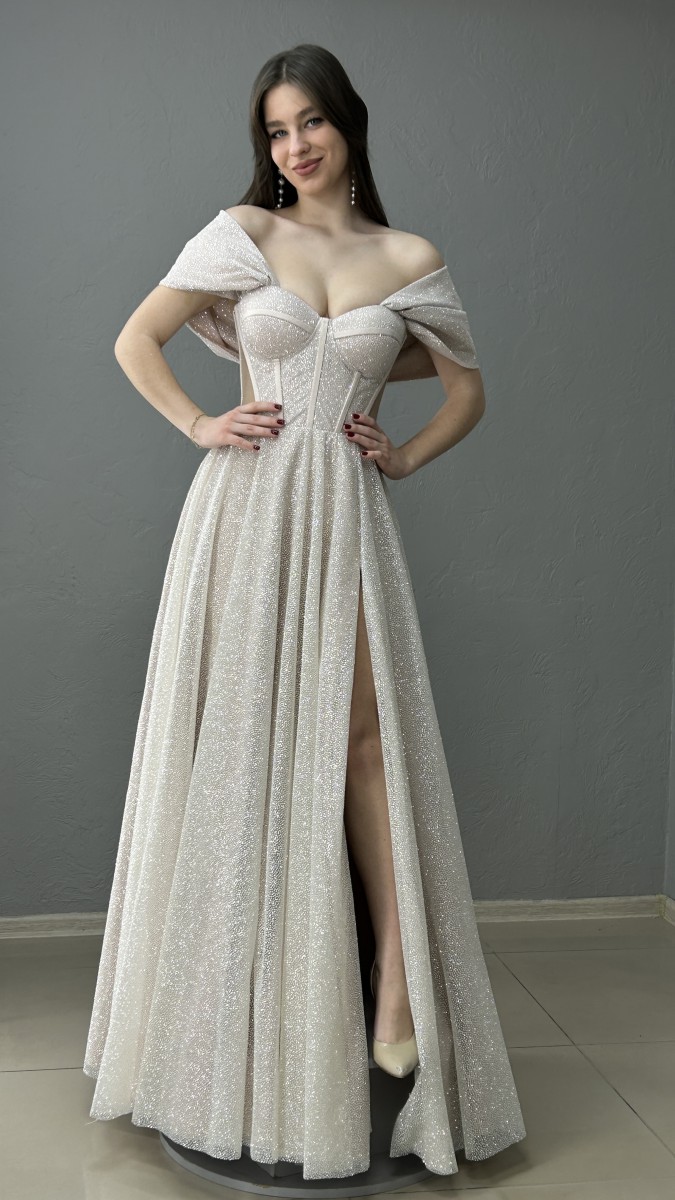 Випускна сукня Taya gold - Фото 8