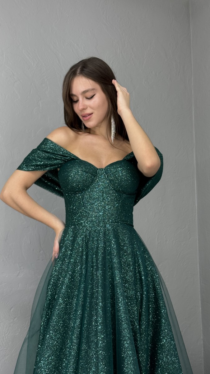 Випускна сукня Green - Фото 8