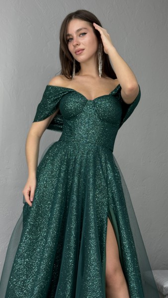 Випускна сукня Green - Фото 4