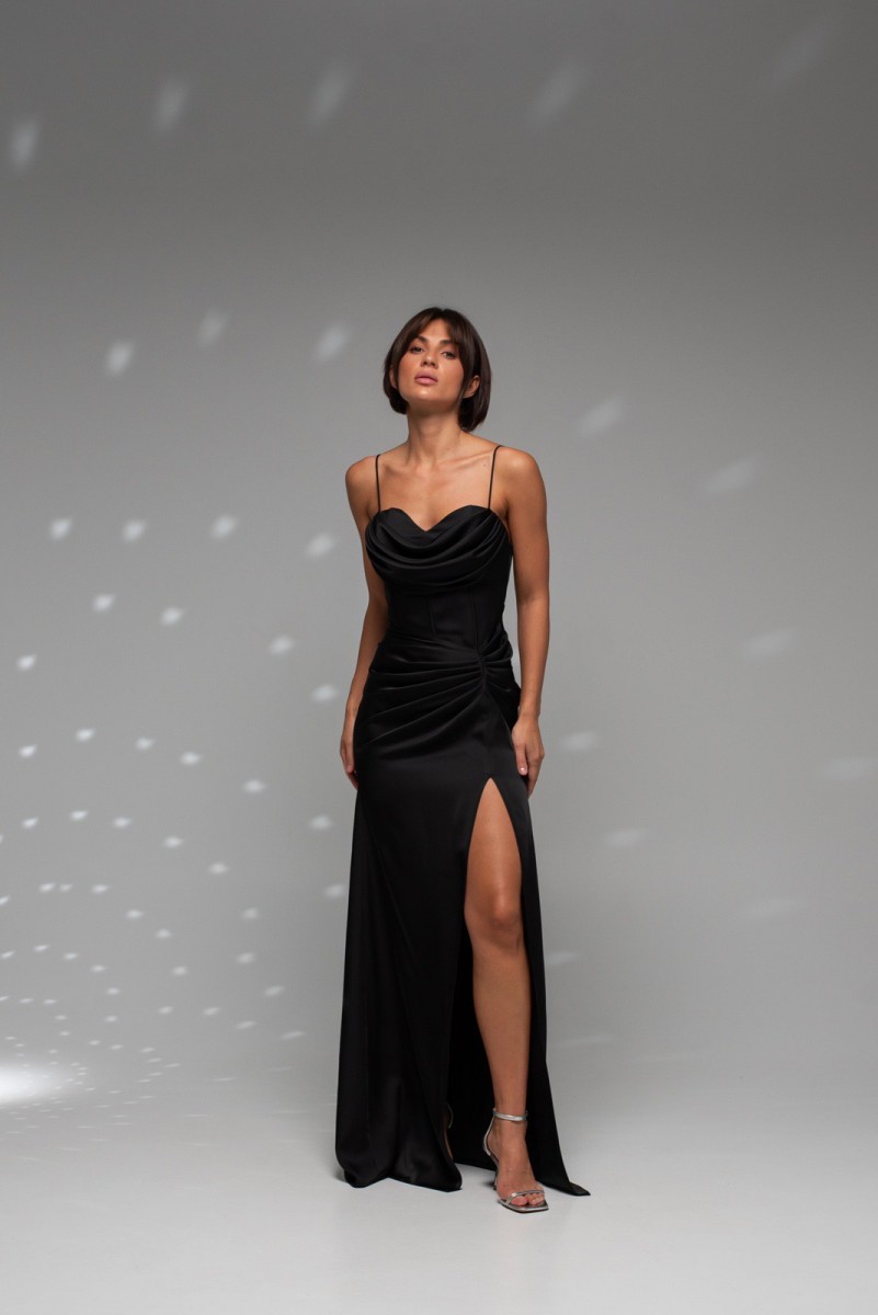 вечірня сукня О-867 black - Фото 14