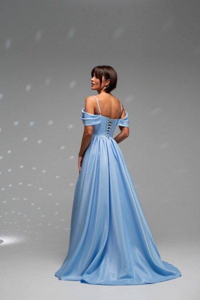Випускна сукня О-865 blue - Фото 3