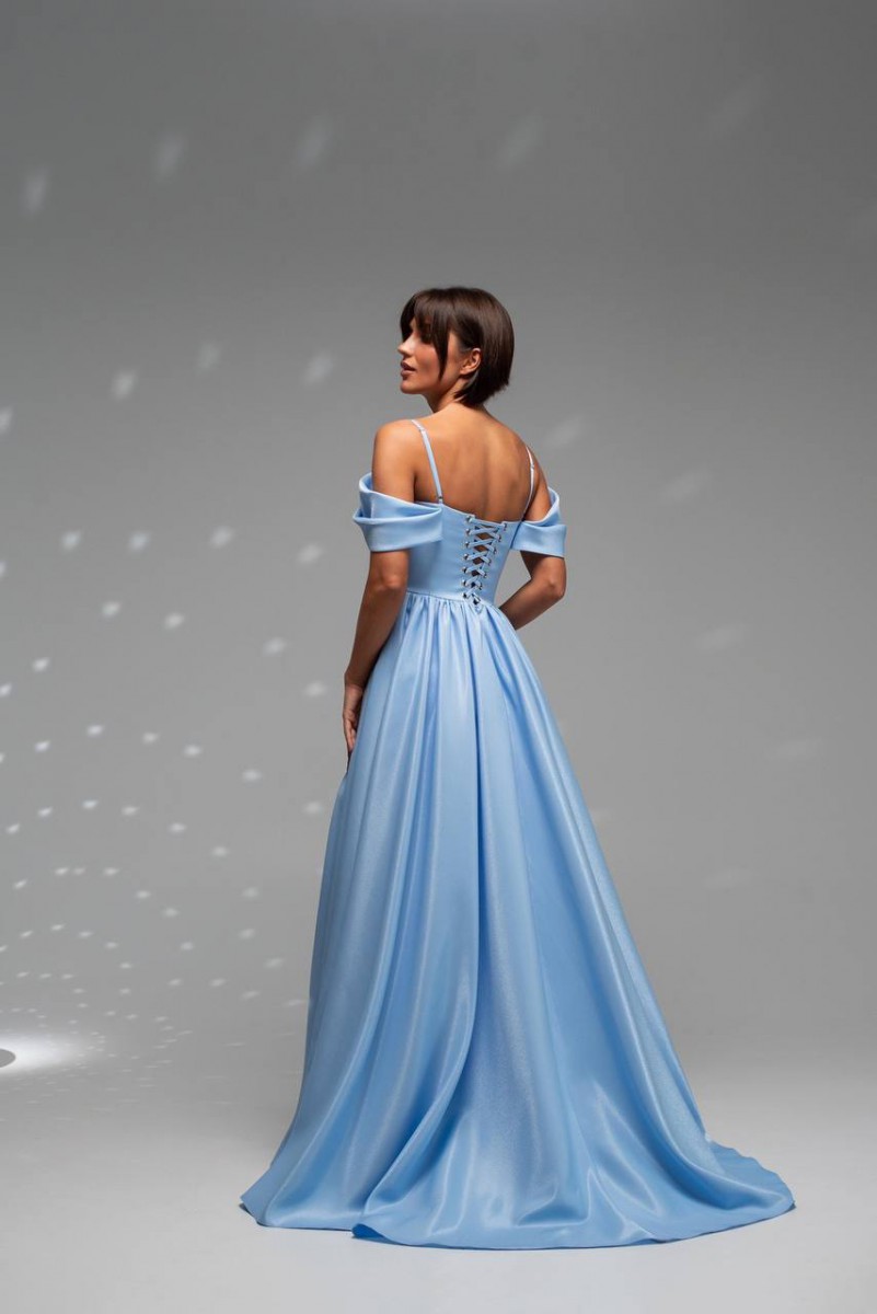 Випускна сукня О-865 blue - Фото 8