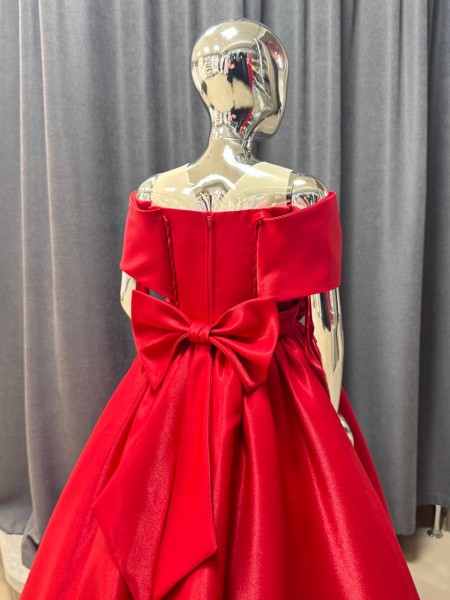 Дитяча сукня Kl 018 red kristal - Фото 5