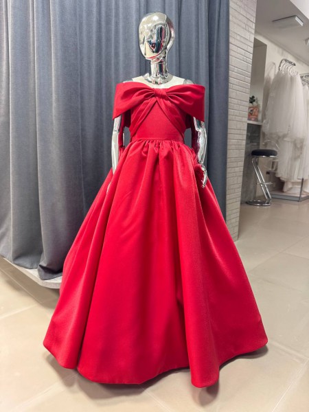 Дитяча сукня Kl 018 red kristal - Фото 6