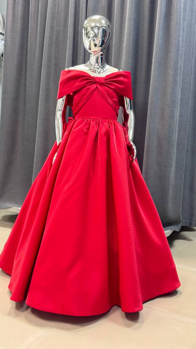 Дитяча сукня Kl 018 red kristal - Фото 11